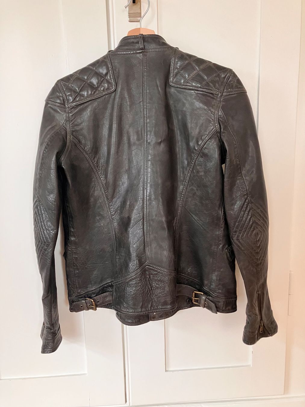 Giacche: Schöne Lederjacke Gr. 38 von Wrap London – Nuovo (secondo la descrizione) da St.Gallen venduto da michel_simone 1