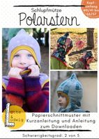 Papierschnittmuster Polarstern