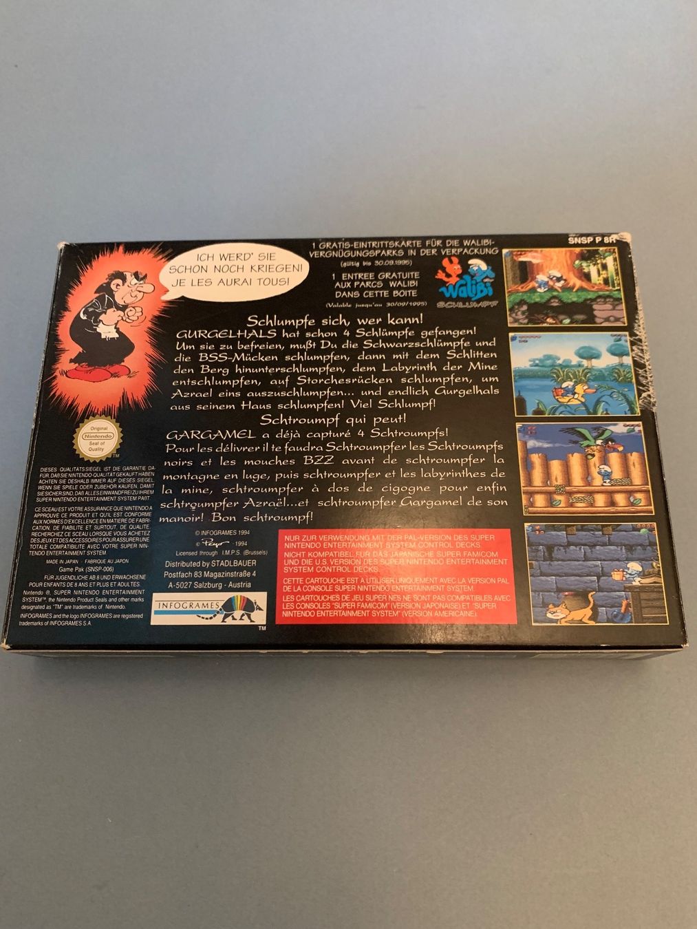 Nintendo Giochi: SNES / Die Schlümpfe – Usato da Kölliken venduto da sergesellsretro 1