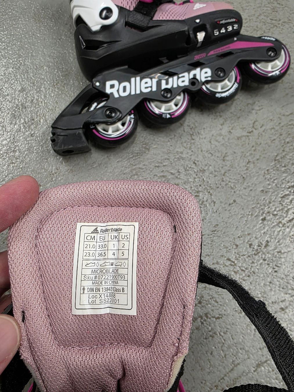 Pattini in linea & Pattini a rotelle: Rollerblade Inlineskates Kinder 33-36.5 – Usato da Oberentfelden venduto da Gwundernaaase 2