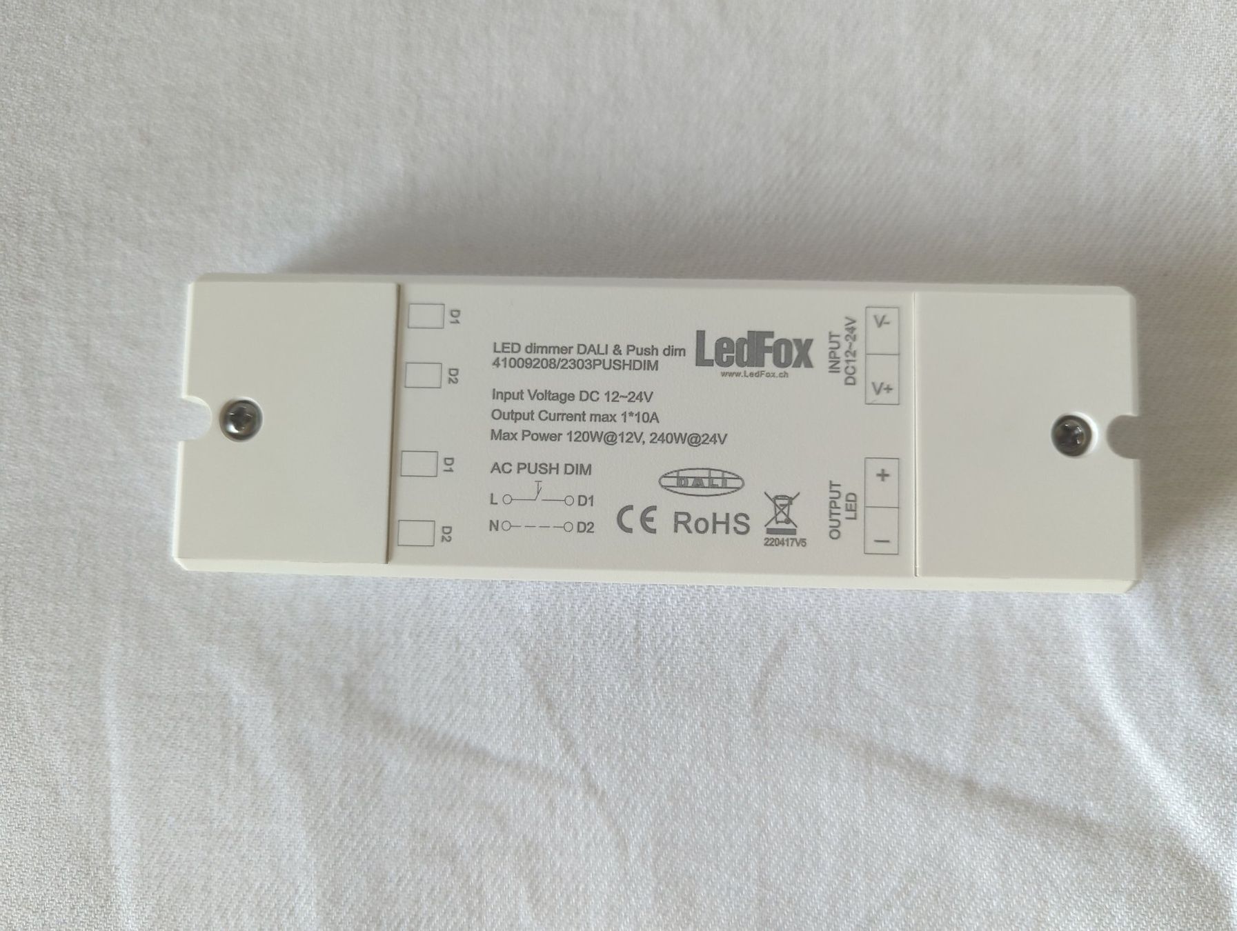 Componenti elettronici: LED Controller | DALI / PUSH | 12-24V – Nuovo (secondo la descrizione) da Suberg venduto da Fantasybid