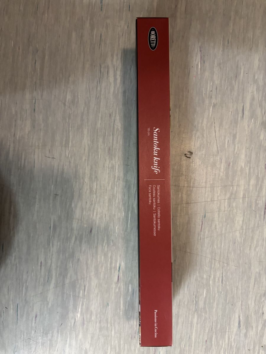 Küchenmesser: Boretti Santokumesser, 18cm, neu im Originalkarton! – Neu und originalverpackt aus Otelfingen von Stme77 3