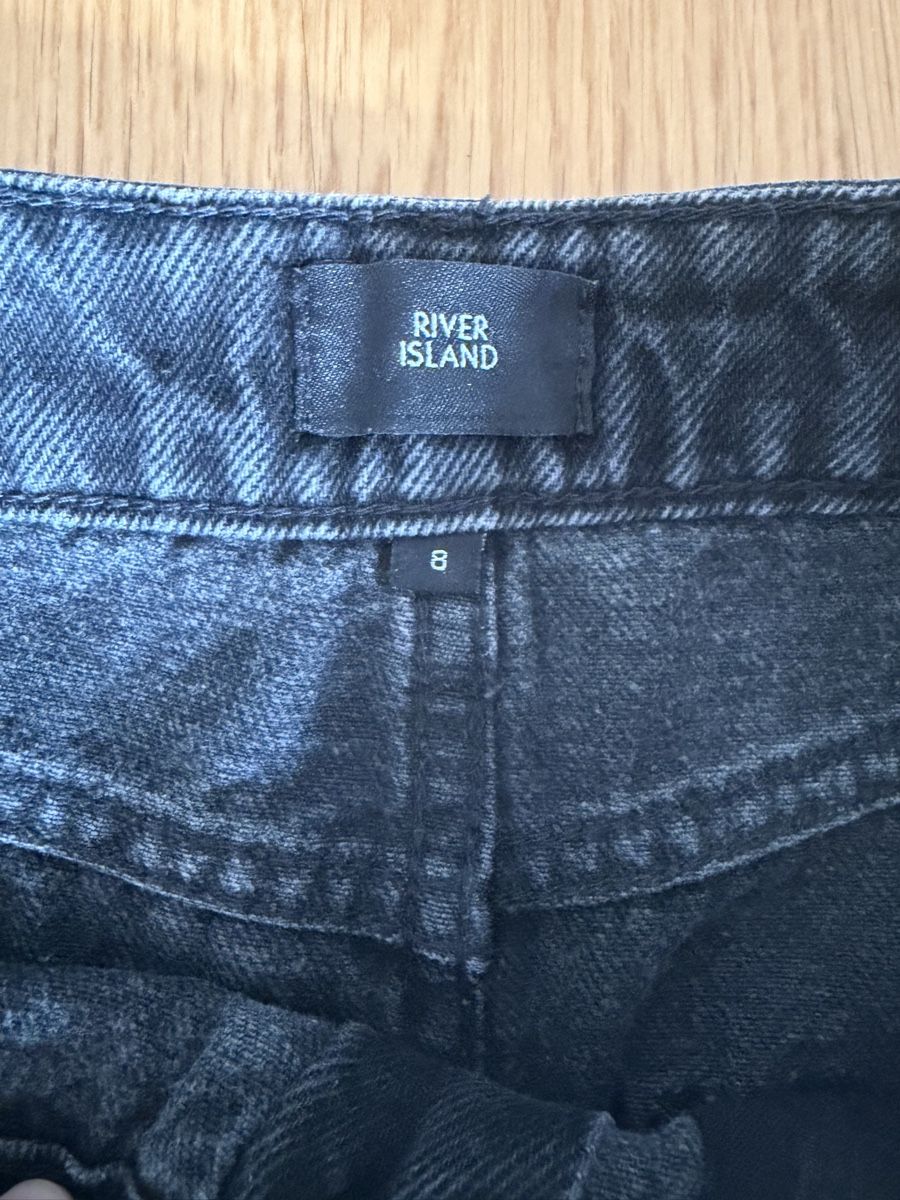 Gonne: Jeans Skort schwarz Grösse 34 – Usato da Zürich venduto da krisiquak12 3