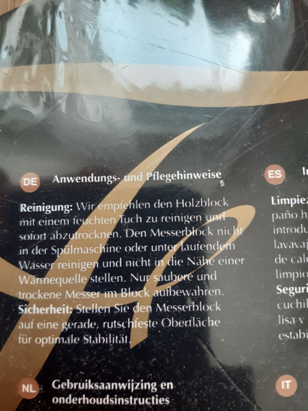 Coltelli: Fontignac Messerblock – Nuovo e nell'imballaggio originale da Aarau venduto da crissta 2