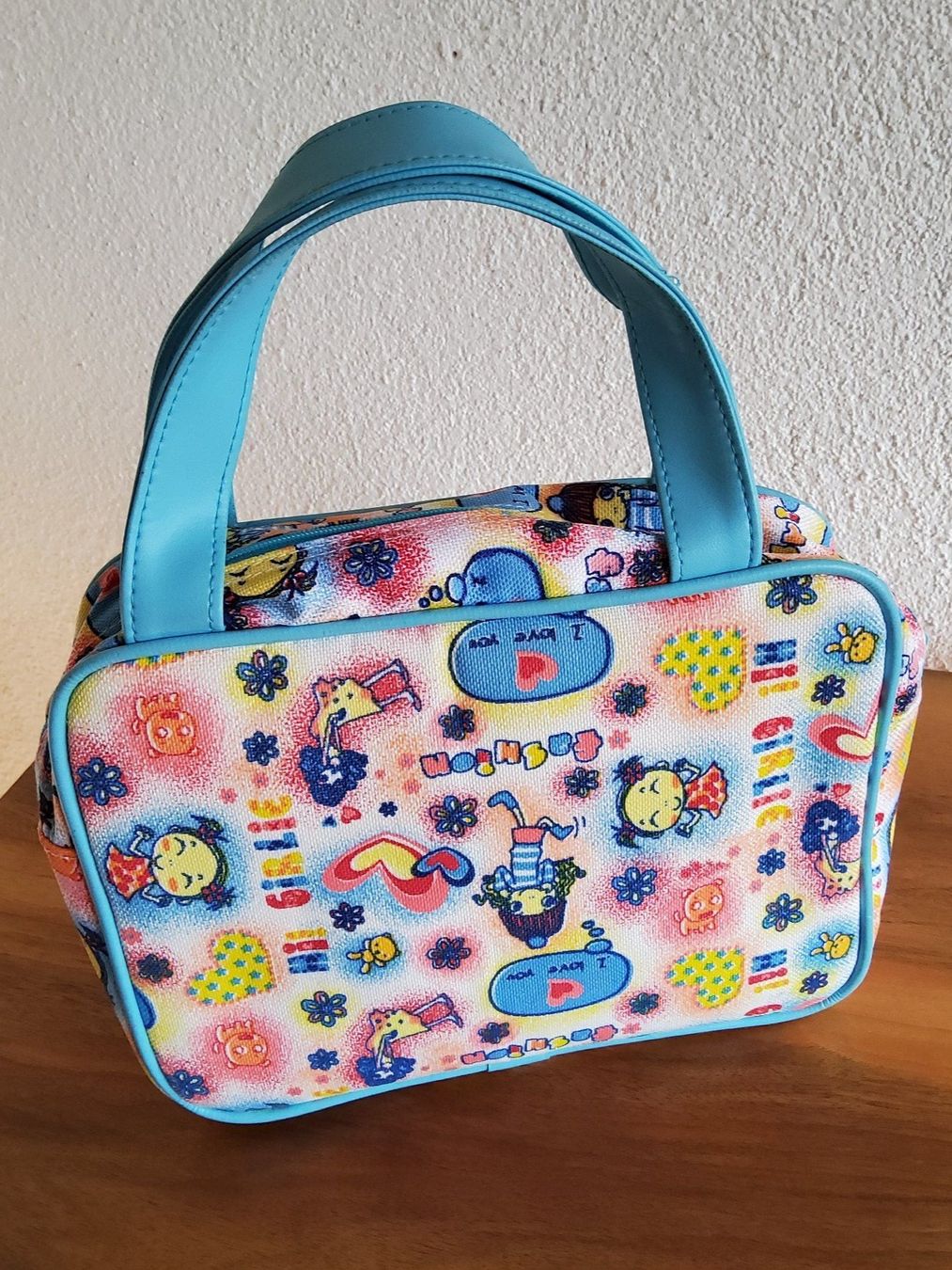 Taschen für Damen: Witzige hellblaue Handtasche – Neu (gemäss Beschreibung) aus Villnachern von RicardoMary 1