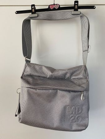 Mandarin Duck MD20 Silbergrau, Handttasche  top Zustand