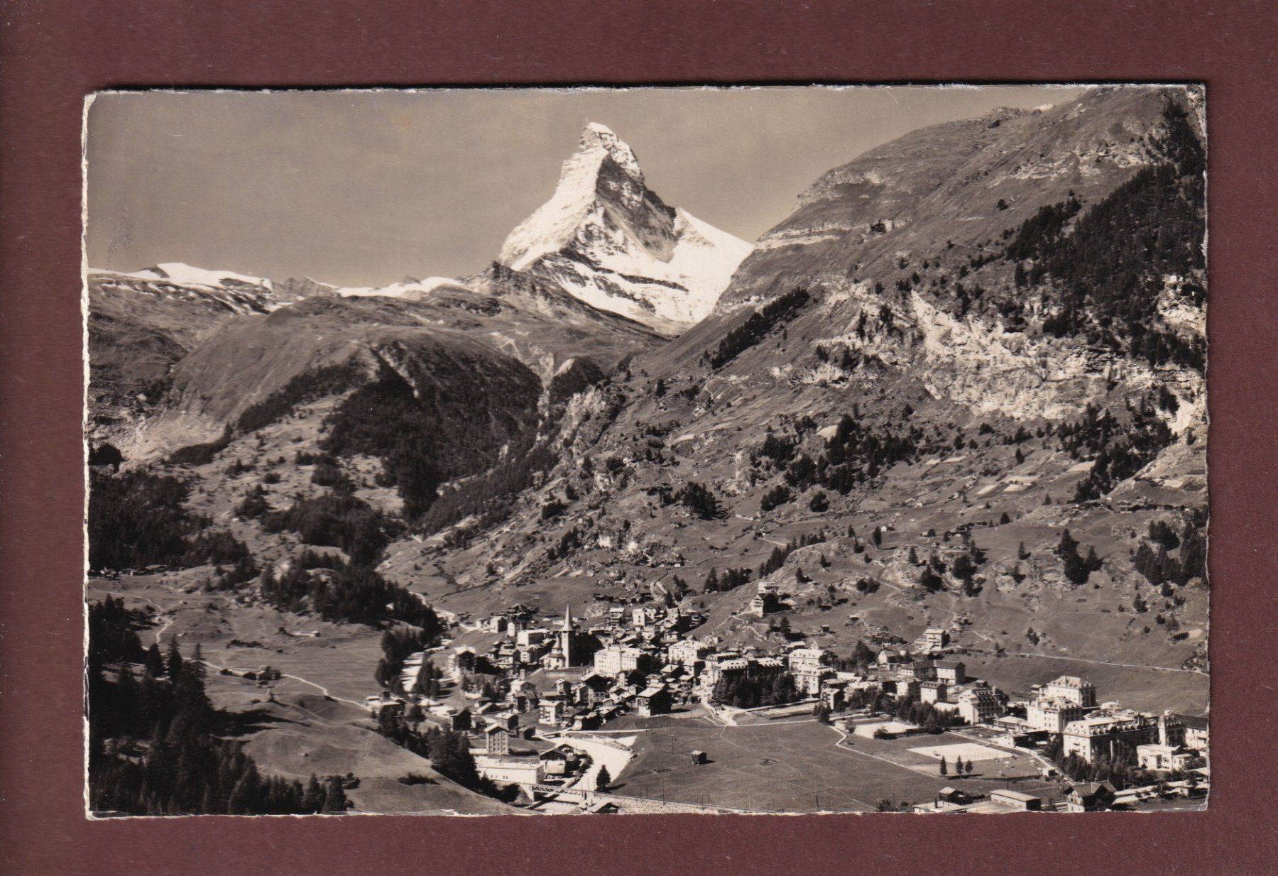 Cartoline postali: ZERMATT - Matterhorn – Usato da Pully venduto da nicecards-shop