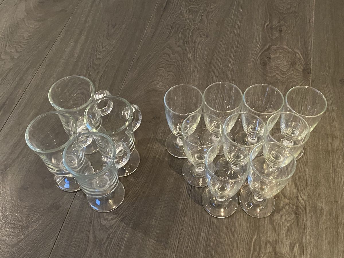 Bicchieri: 4 Teegläser und 9 Kaffee-Schnaps Gläser – Usato da Hägglingen venduto da Karin0802 1