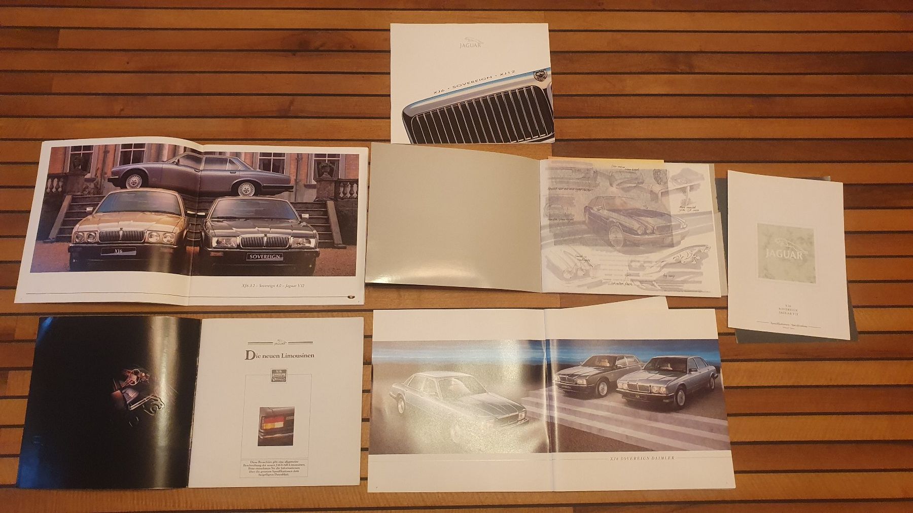 Jaguar Documenti: Jaguar XJ Prospekte Konvolut – Usato da Biberist venduto da stang4eva 1