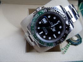 Rolex GMT Master II *Sprite* Boxen & Papiere *Full-Set 2022*