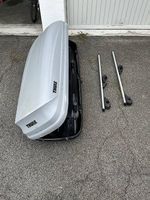 Thule Dachbox Silber/Grau inkl. 2 Dachträger  guter Zustand