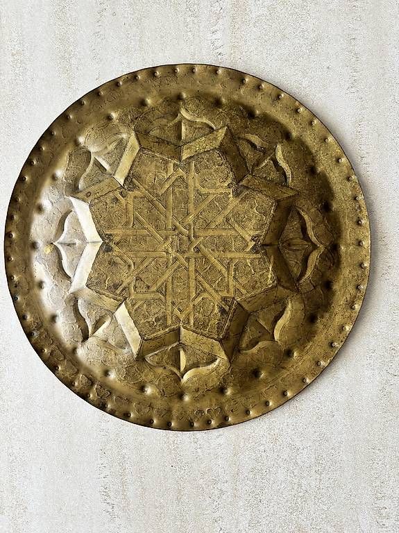 Piatti di portata: Plateau laiton vintage  – Usato da Saxon venduto da Topkap2 1