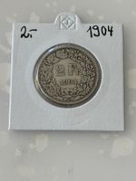 2 Franken 1904  sehr Rar