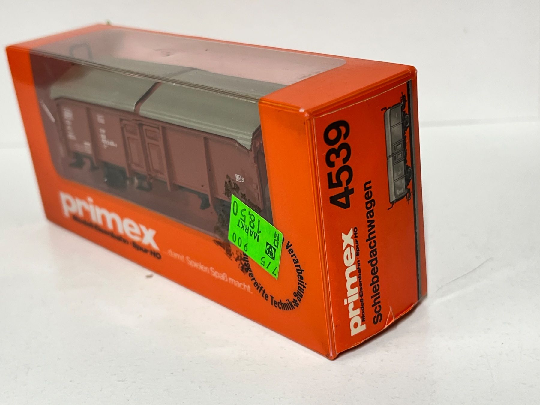 Märklin Modellini di ferrovie: Primex H0 Schiebedachwagen 4539 AC – Nuovo e nell'imballaggio originale da Geroldswil venduto da TopTrain54 2