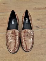 Neue Schuhe Loafers Marke Dune Grösse 37 goldig