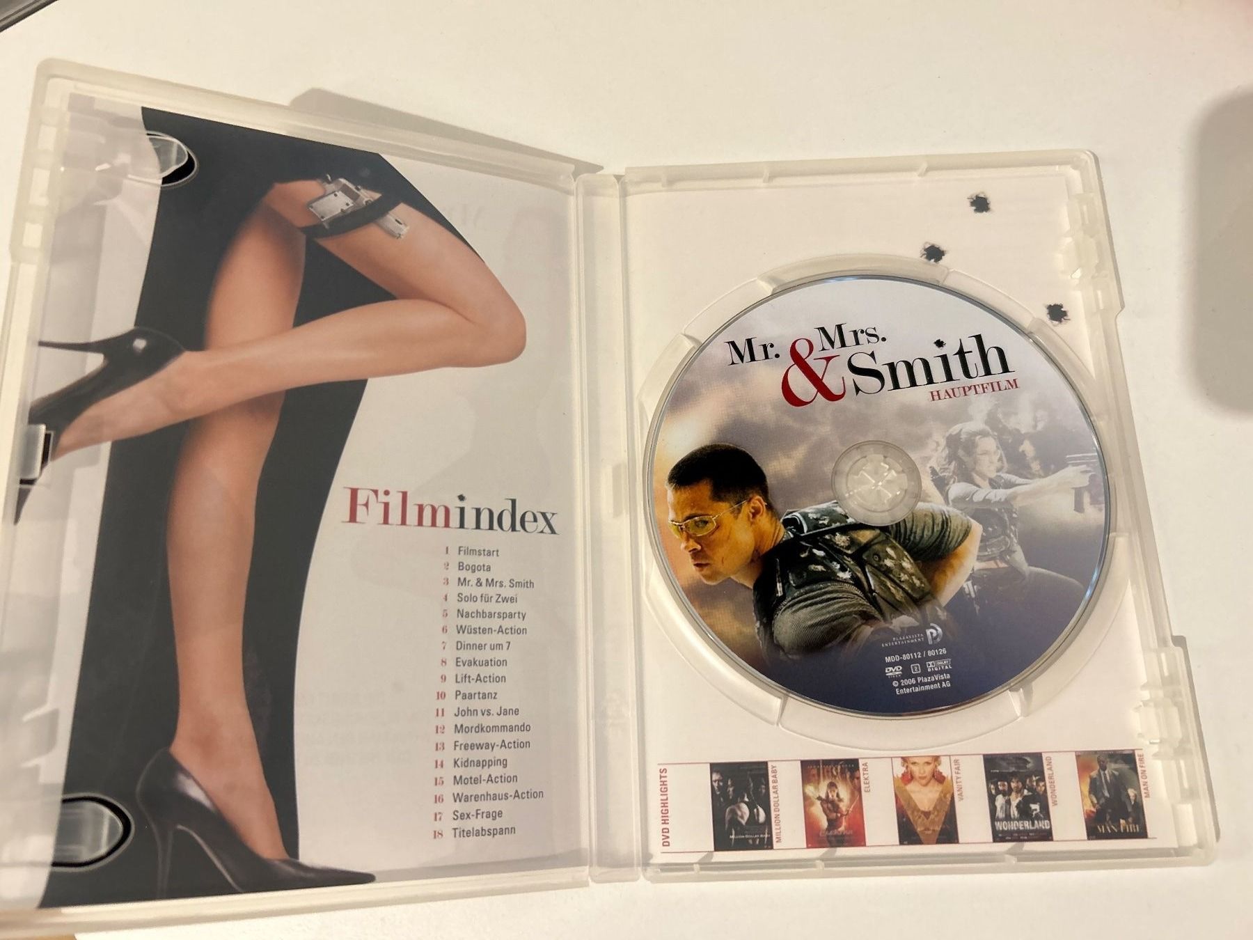 Tutti i DVDs: DVD- Mr. & Mrs. Smith – Usato da Guntershausen venduto da Gloominati 2
