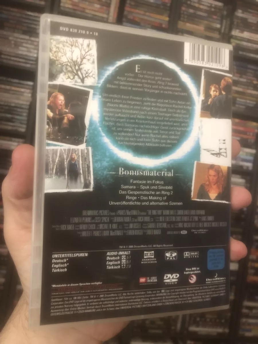 Tutti i DVDs: Ring 2 dvd – Usato da Lausanne venduto da fransadpop 1