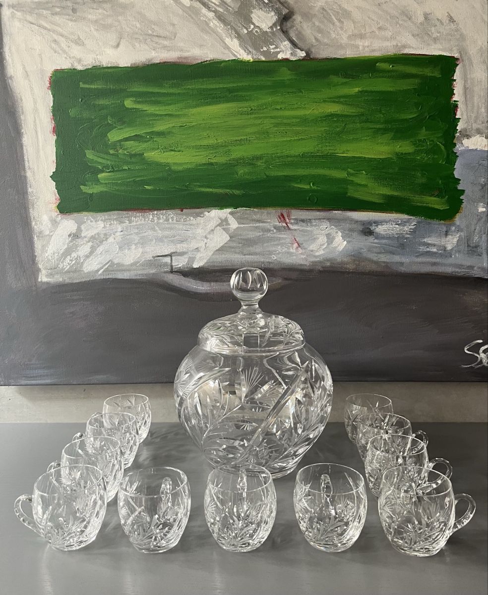 Verres: Bowle-Set Bleikristall – D'occasion à Maur par MCM1976 1