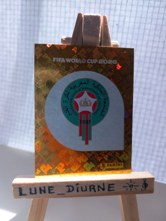 sticker-fifa-world-cup-2026-maroc-frmf-panini-mar1-d-occasion