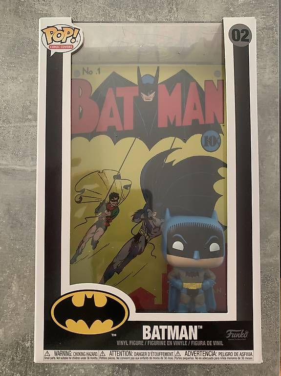 Funko Figuren: Funko Pop 02 - Batman (OVP, mit Hintergrund) – Neu und originalverpackt aus Zürich von sul_y6g7