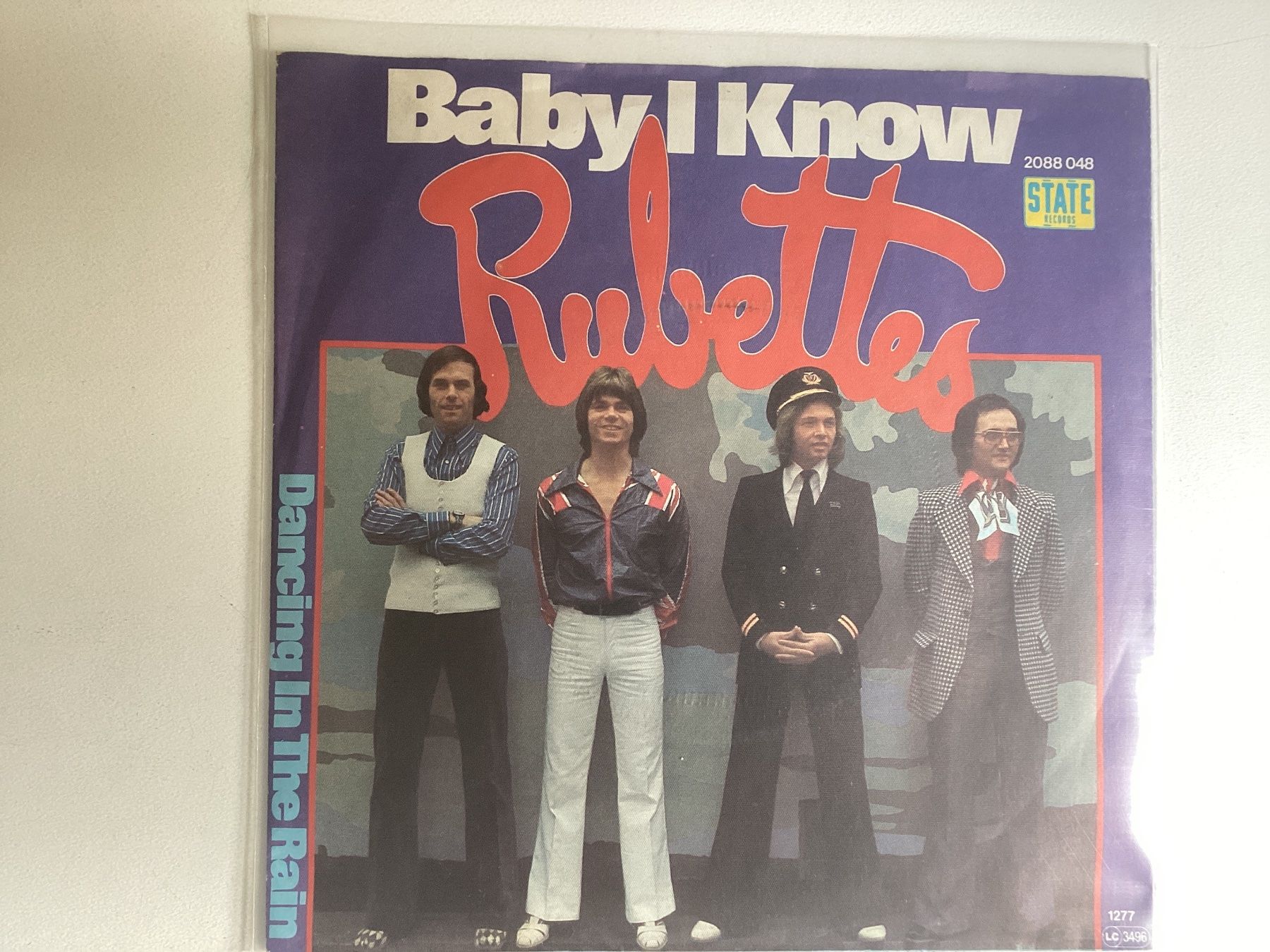 Schallplatten: Rubettes Single - Baby I Know – Gebraucht aus Gutenswil von Hamzian
