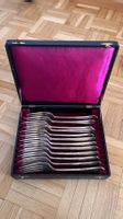 12-teiliges Gabel Set, von Mappin&webb, versilbert