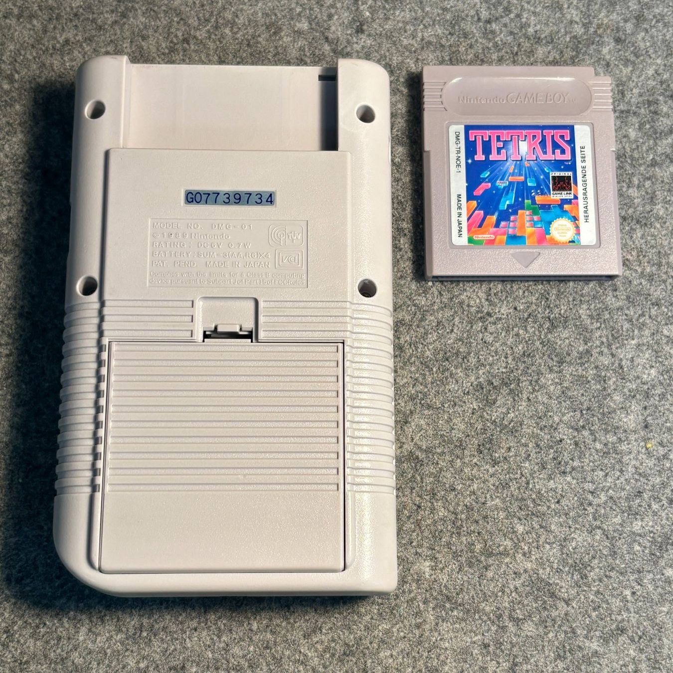 Nintendo Console: GameBoy Classic DMG-01 Konsole + Tetris Original – Usato da Mollis venduto da GamingCorner 1