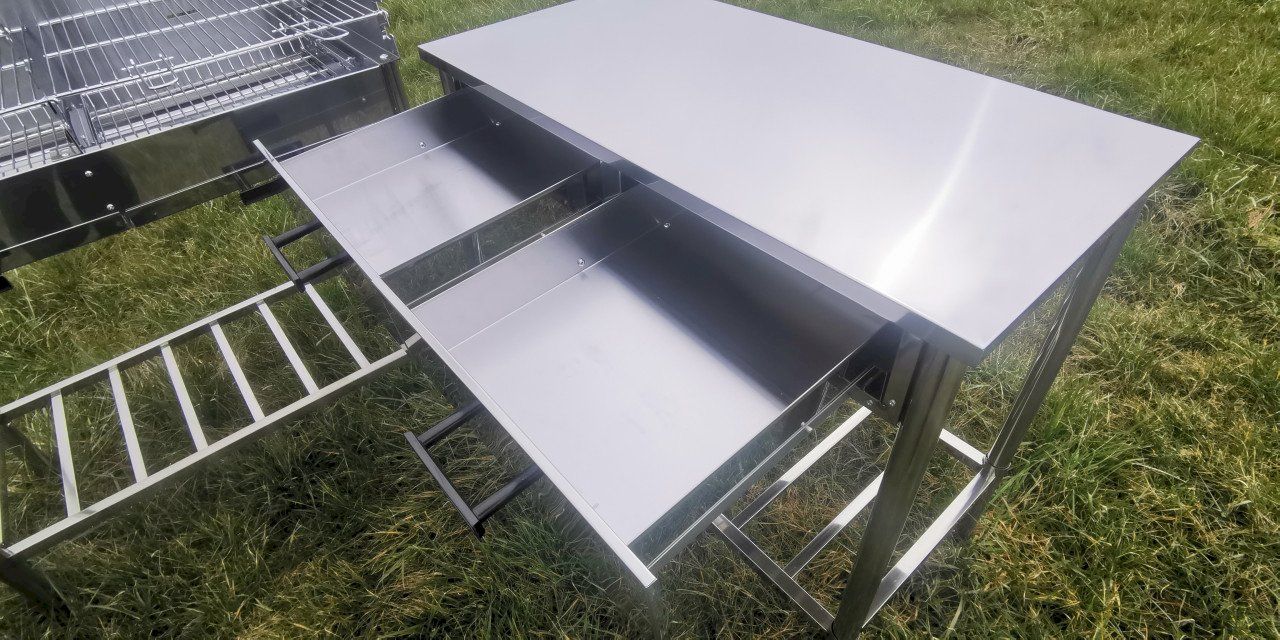 Komplettküchen: Edelstahl Outdoorküche Arbeitstisch – Neu und originalverpackt aus Bottighofen von zaap 1