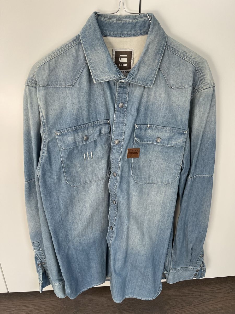 G-Star Camicie: Original G-STAR Jeans Hemd  Grösse XL eher Slim Fit – Nuovo (secondo la descrizione) da Embrach venduto da selfie13