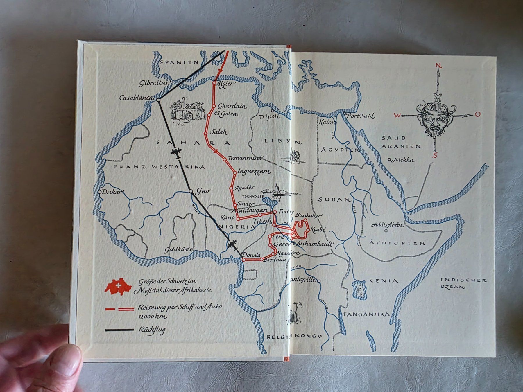 Libri: Durch Steppen und Urwald - Helmut Knorr - 1954 – Usato da Walterswil BE venduto da Lonitti 3