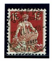 Helvetia 115 Vollstempel Genève