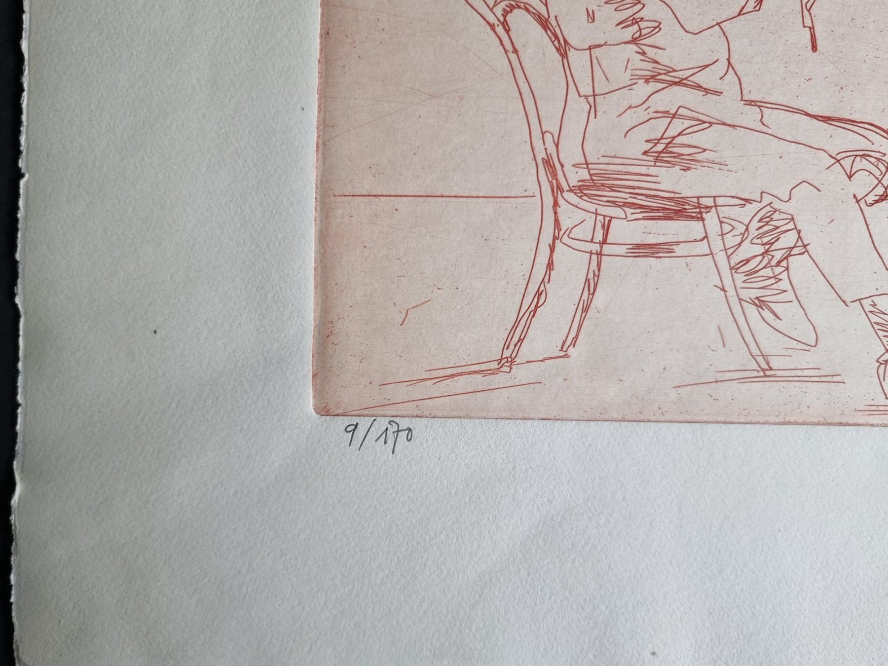 Grafica & Litografie: E. EICHENBERGER RADIERUNG SIGNIERT NUMMERIERT – Usato da Gersau venduto da grafik-kunst 1