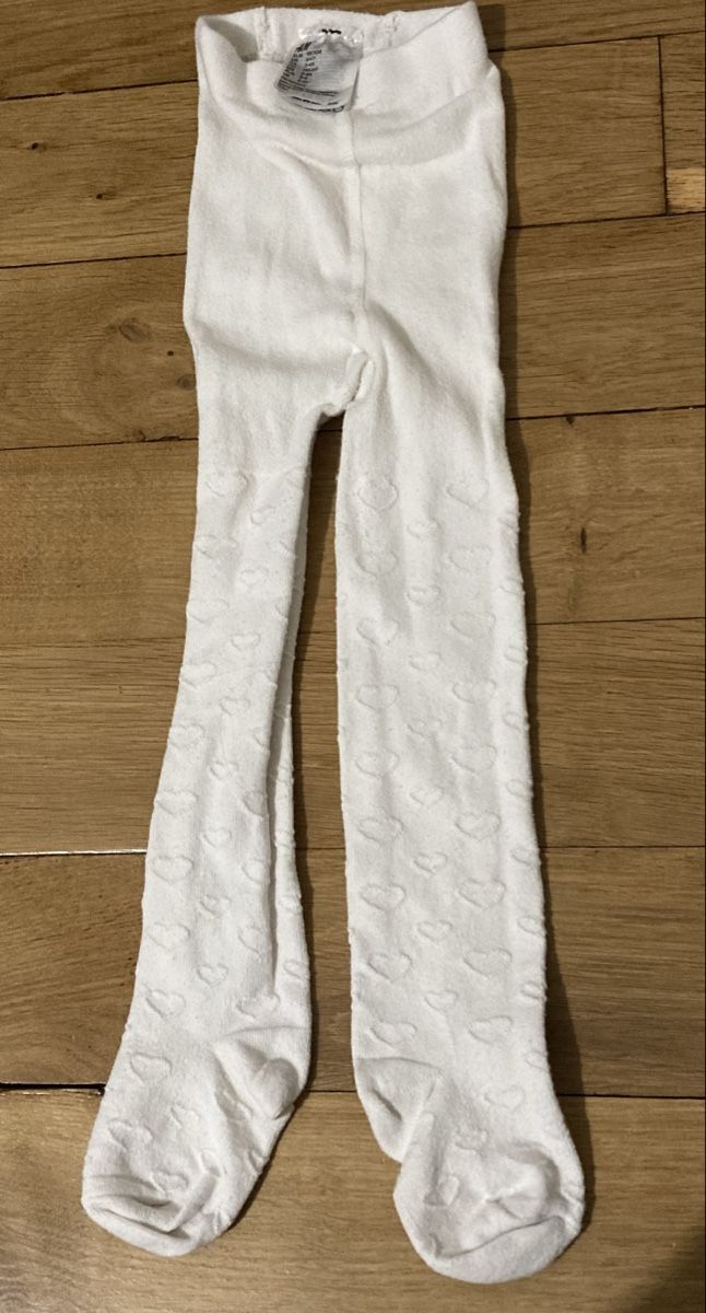 H&M Collant & Leggings: Weisse Strumpfhose mit Muster Gr. 98/104 – Usato da Zürich venduto da Ekka