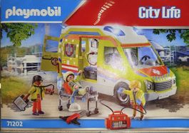 Ambulance Playmobil City Life 71202 avec accessoires