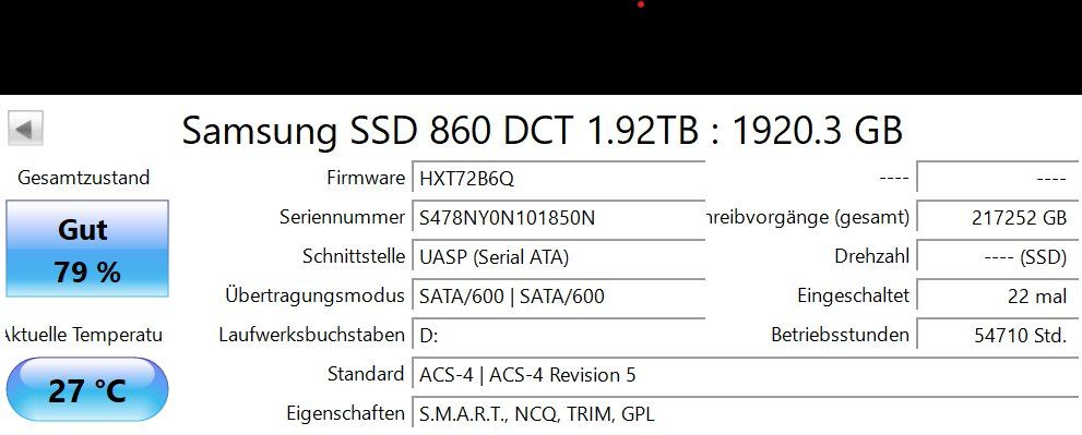 Dischi rigidi: 3x 1.92TB SSD SATA-III 2.5" – Usato da Amriswil venduto da hardware_uschi 2
