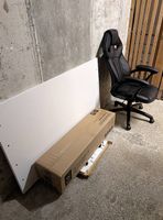 Weber Büro - 2 motoren schreibtisch + Bürostühl