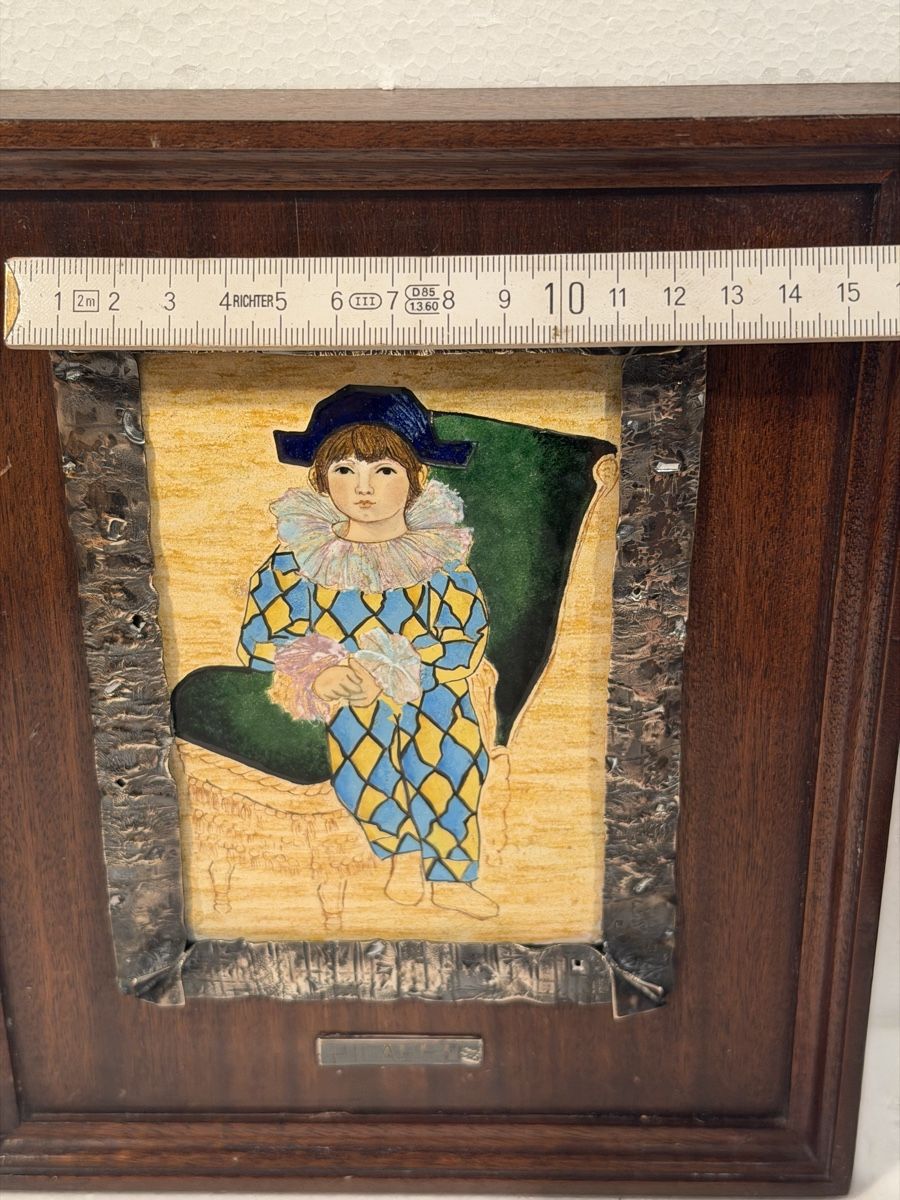 Gemälde: Charming Picasso Vintage Harlequin Wall Art - – Gebraucht aus Lausanne von vas_mbk2 3