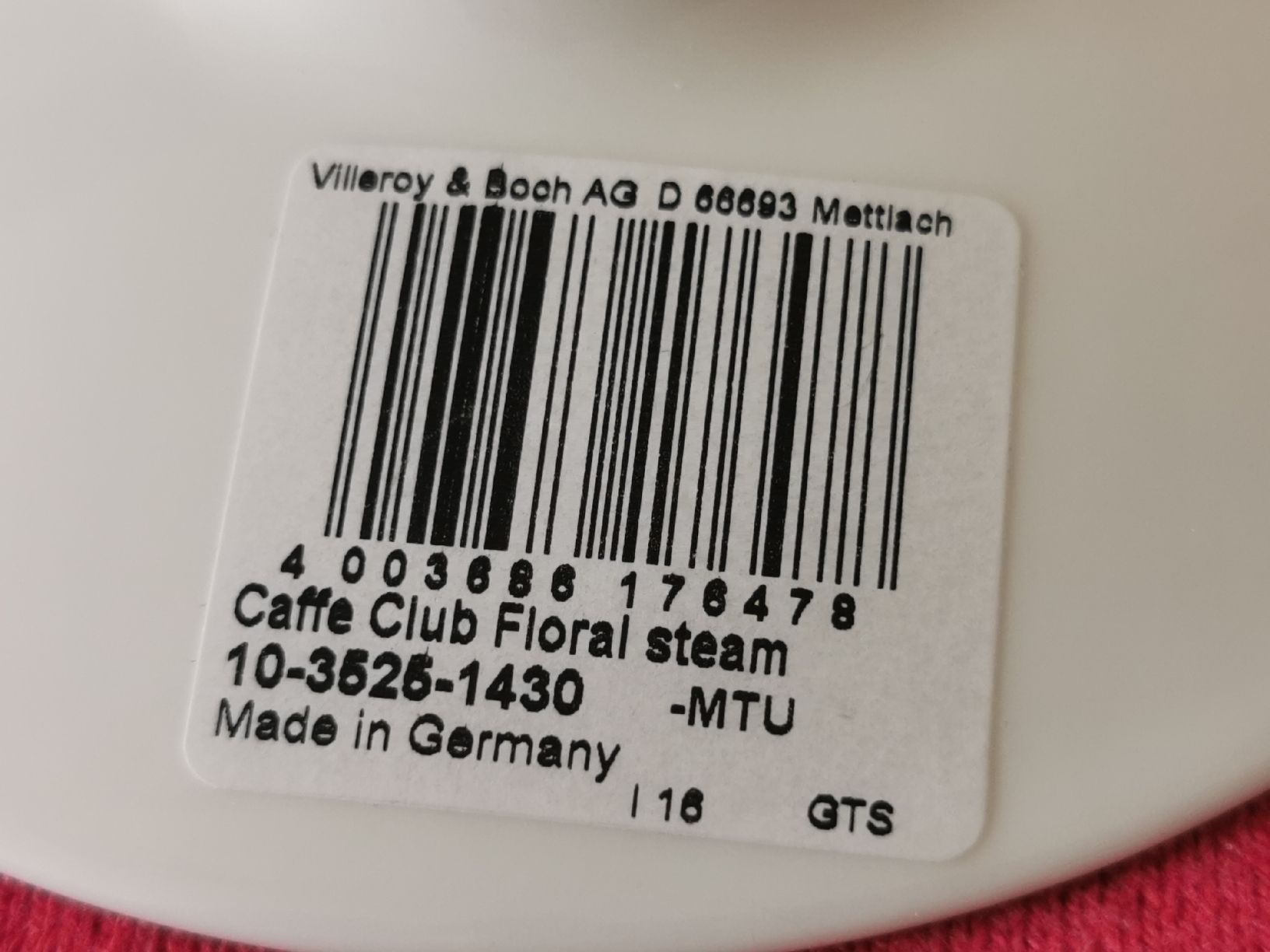 Villeroy & Boch Tazze: Villeroy & Boch 2 Espresso Tassen mit Untertellers. – Nuovo e nell'imballaggio originale da Schlieren venduto da vlalif 4