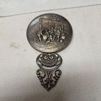 Versand möglich! Antiker, kleiner Handspiegel, Dekoration