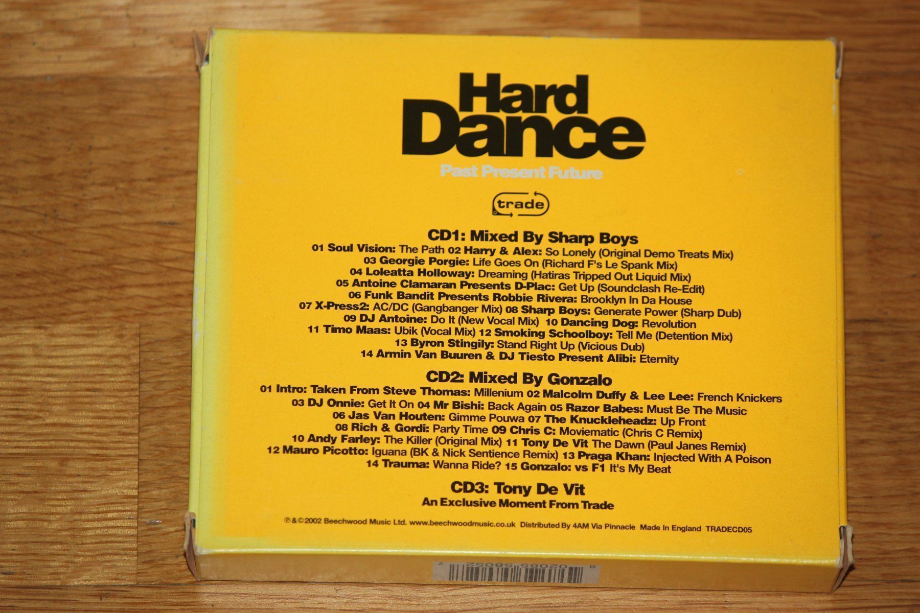 CD: HARD DANCE - 3 CDs: mixed by Sharp Boys / Gonzalo – Usato da Wichtrach venduto da LuckyLuke69 1