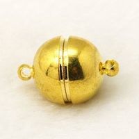 Magnetverschluss vergoldet 14x8mm