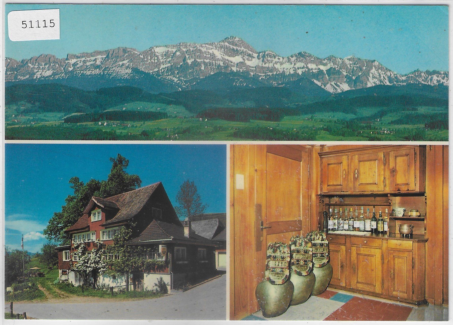 Cartoline postali: Frohe Aussicht Winzenberg - Lütisburg – Usato da Ettingen venduto da Kartenplanet
