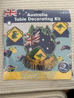 Tischdeko Set Australien 3-teilig, neu verpackt 