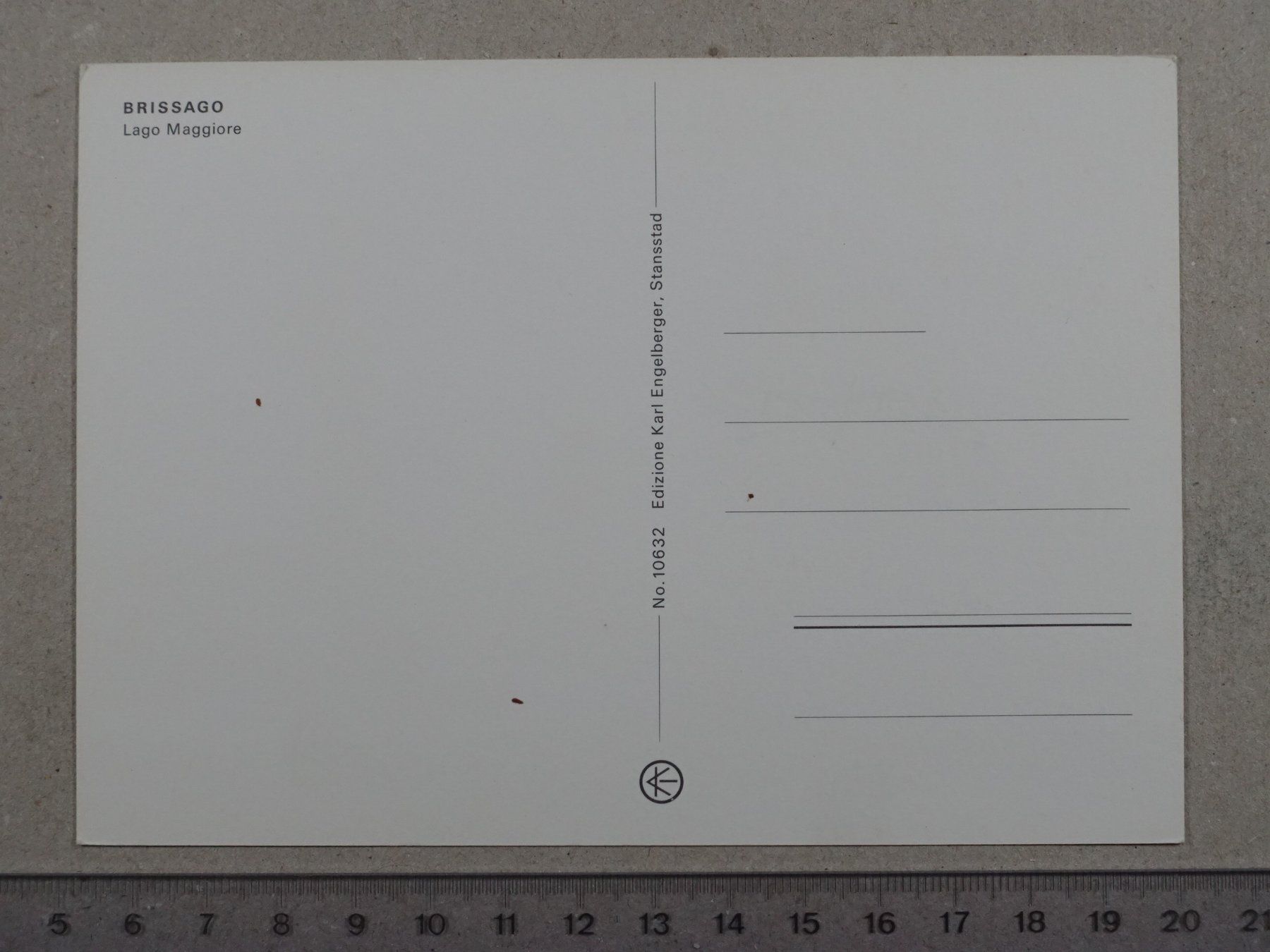 Cartes postales: Brissago – D'occasion à Lenzburg par fh1 1