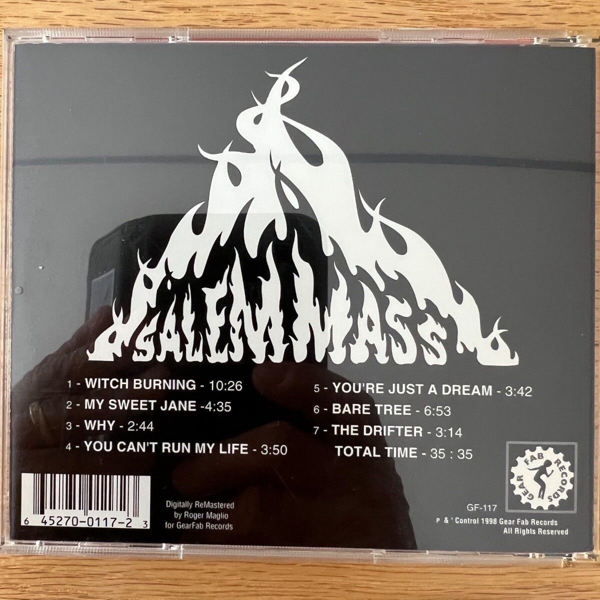 CDs: Salem Mass - Witch Burning / CD - 1. US-Press. on CD 1998 – Gebraucht aus Gais von soundcave57 1