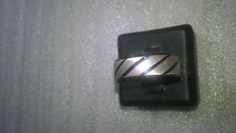 ring edelsthal,,,silber farbe und dunckelblau