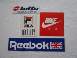 Sportmarken / Sportartikeln / Werbeaufkleber / Aufkleber