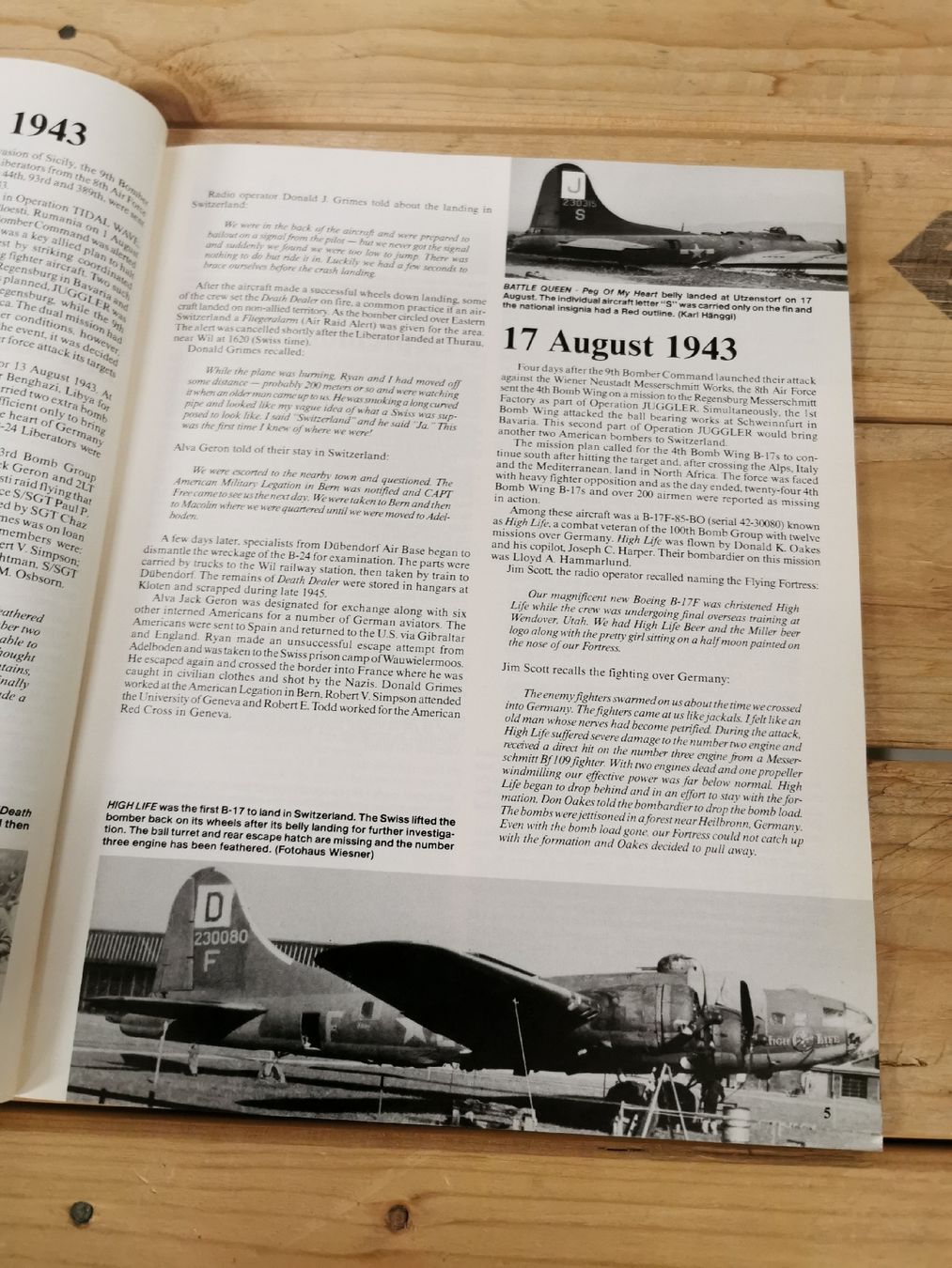 Bücher: Heft Strangers in a Strange Land Bomber Weltkrieg Luftwaffe – Gebraucht aus Neuenkirch von bf-109 2