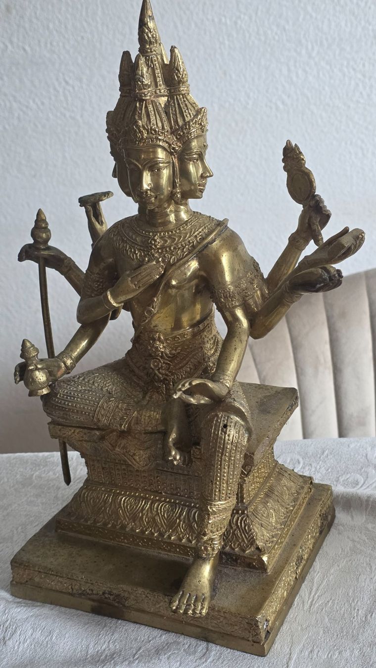 Statuette: Buddha-Figur mehrarmig alt – Usato da Wittenbach venduto da rose_rosi 2