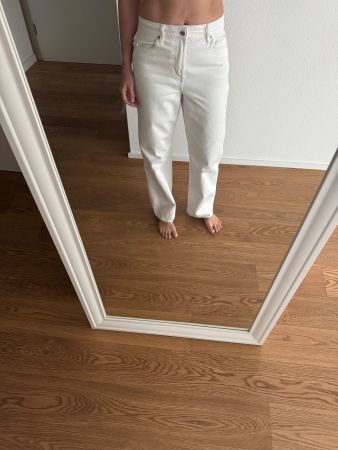 River Island Jeans, Weiss, Grösse 36 (UK 10)